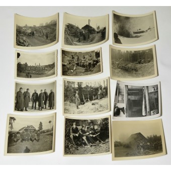 Vida y combate fotos de Kannonier de 10 de regimiento de la artillería. Espenlaub militaria